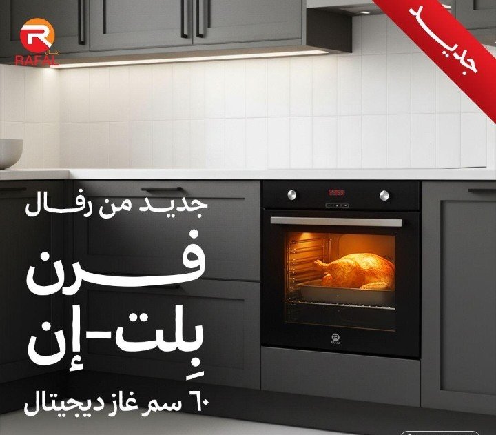 فرن بلت ان مقاس 60