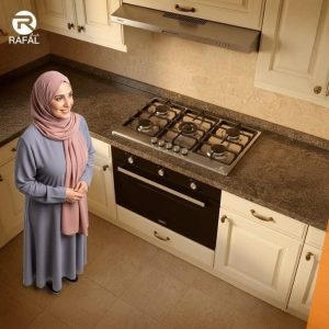 طقم المطبخ بوتجاز بلت إن 90 + شفاط مسطح بلت إن 90 + فرن بلت ان مانيوال 90 + خلاط هديه رفال