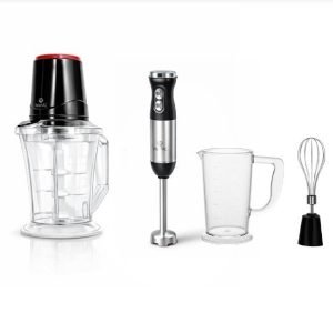 ⁦هاند بلندر 3×1 من رفال – 1200 وات⁩+كبه 2لتر 6 سلاح